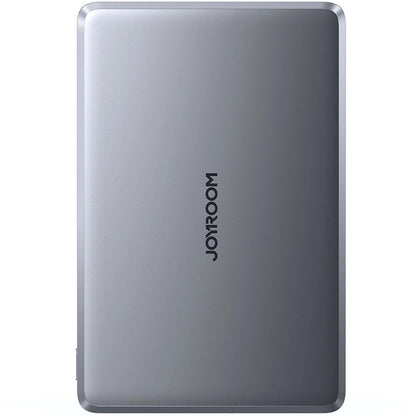External Battery Joyroom JR-PBM08 MagSafe, 5000mAh, 20W, PD + FQI, 1 x QI - 1 x USB-C, Grey 