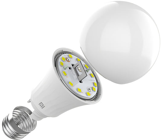 Xiaomi Mi LED-lampa, Wi-Fi, E27, 8W, 2700K, 810lm GPX4026GL