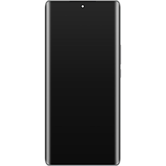 Display with Touchscreen Honor Magic5 Lite, with Frame and Battery, Titanium Silver, Service Pack 0235AEMY 