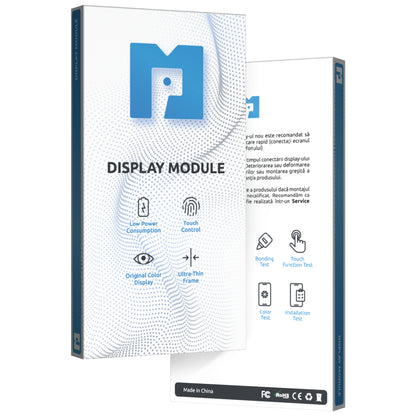 MP Touchscreen Display compatible with Samsung Galaxy A22 A225, with Frame, OLED Version, Black 