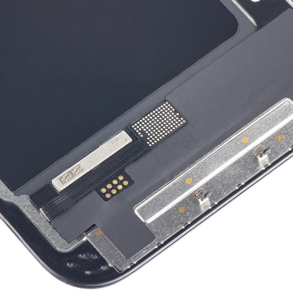 ZY Touchscreen Display för Apple iPhone 14, med ram, LCD In-Cell IC Flyttbar, Svart 