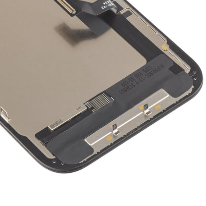 ZY Touchscreen Display för Apple iPhone 15, med ram, LCD In-Cell IC Flyttbar, Svart 