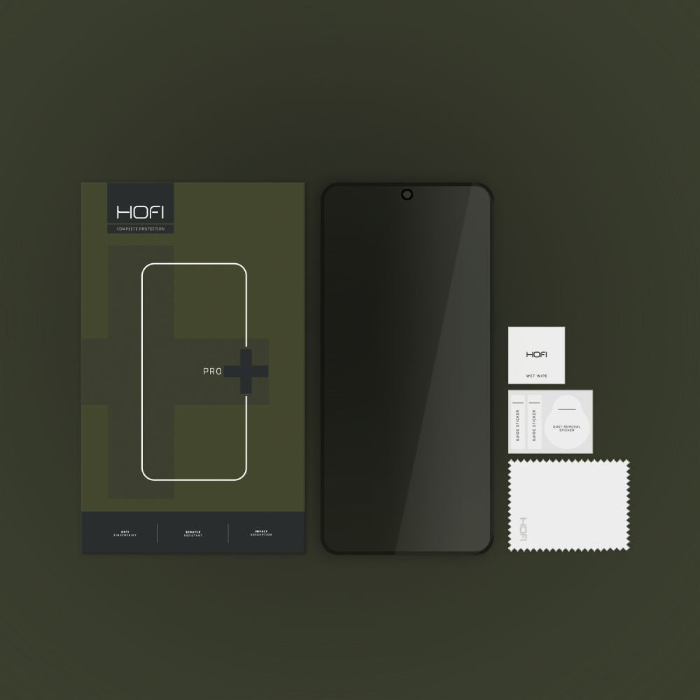 Integrerat skärmskydd HOFI Glass PRO+ för Xiaomi 14T Pro / 14T, skyddande sköld, full limning, 2,5D 
