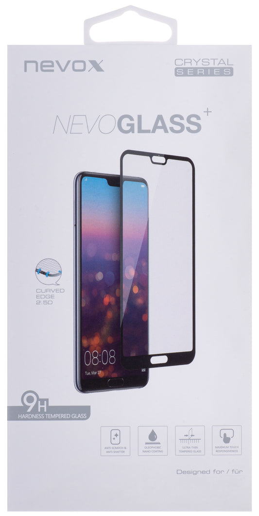 Nevox skärmskydd för Apple iPhone 13 Pro Max, glas, full limning, 2,5D, 2,5D, med ramhjälp