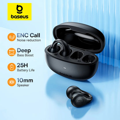 Handsfree Bluetooth Baseus AirGo AS01, TWS, Svart A00069101113113-00 