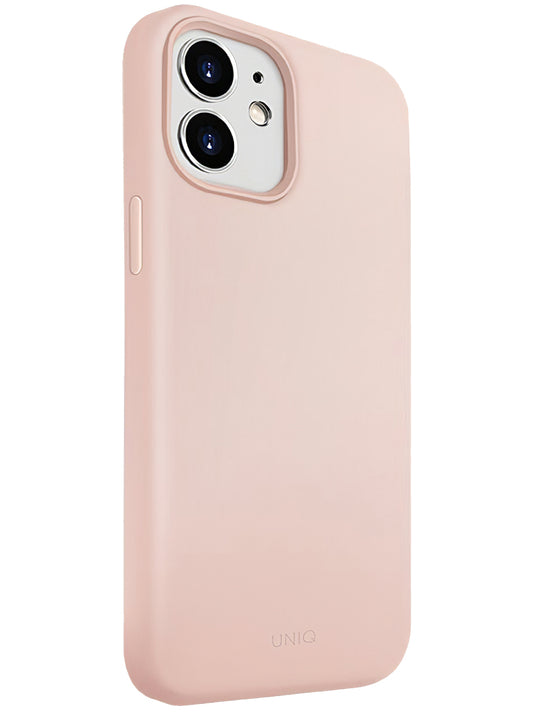 Fodral till Apple iPhone 12 mini, UNIQ, Lino, Rosa