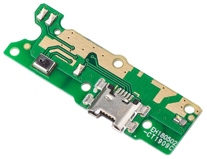 Plate with Charging Connector - Microphone Huawei Y5 Prime (2018)