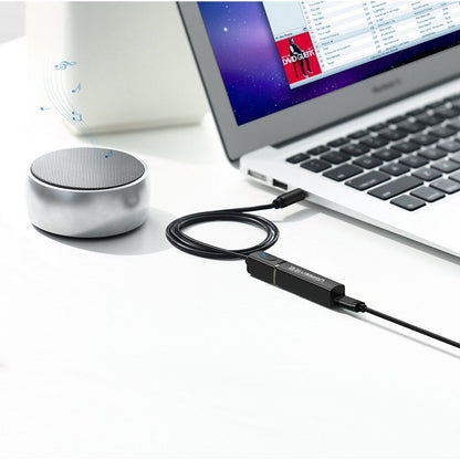 Bluetooth-sändare UGREEN CM107, AUX, Svart